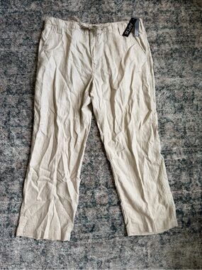 NWT 100% linen pants